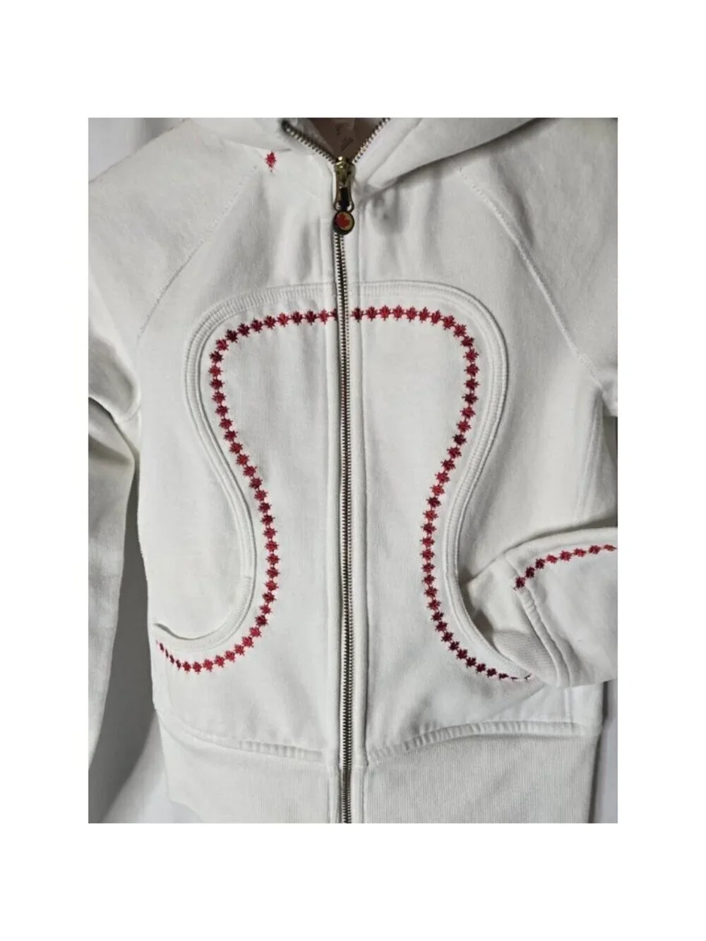 Lululemon Scuba Hoodie Special Edition 2010 Canada Olympics Sweatshirt Size 2